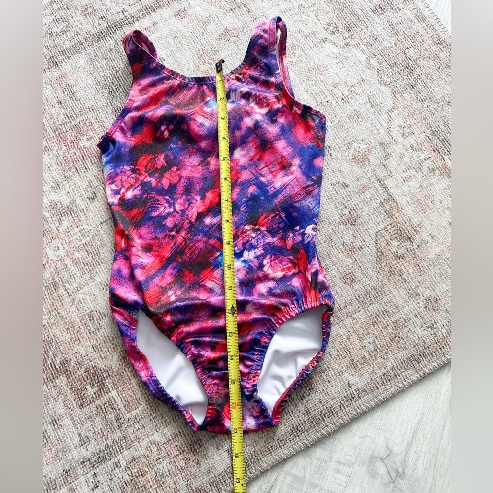 Girls Gymnastics/Dance Wear 2 Bodysuits - Size 5-6 See Measurements - Picture 7 of 10